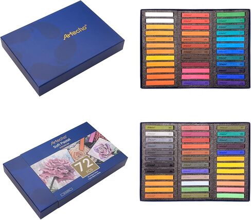 Artecho Soft Pastels, 50pcs, 48 Colors in Saudi Arabia