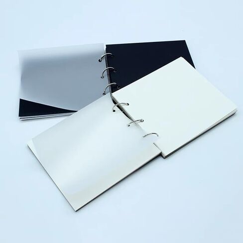 Oil Pastel Paper Pad 240gsm 20 Sheets 16.5cm x15cm Mixed Media Paper for Oil Pastels Markers Pencils Small Heavyweight Drawing Papers, Card Stock for Journey DIY Gift Cards (White) in Kuwait