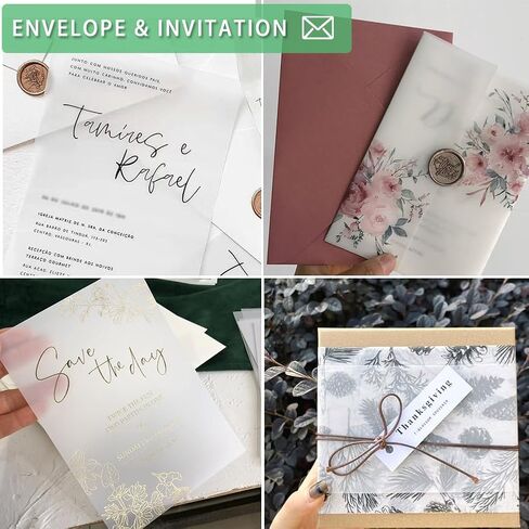 75 ورقة من ورق الرق الشفاف مقاس 8.5 × 11 بوصة، ورق تتبع قابل للطباعة بوزن 100 جرامًا لكل متر مربع/68 رطلًا للدعوات والرسم وطبقات البطاقات in Kuwait