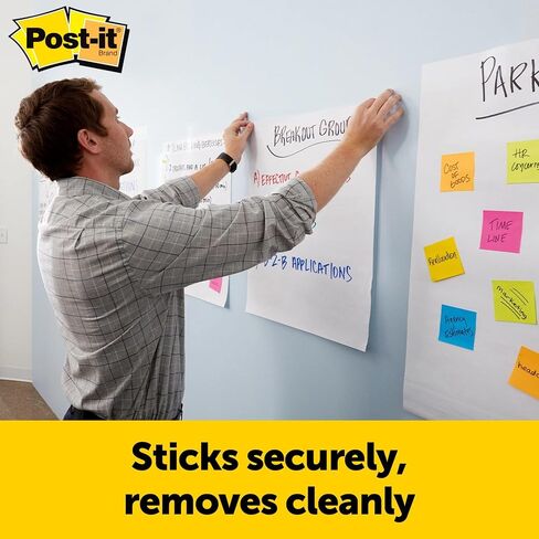 Post-it Notes Super Sticky Easel Pads, 15" x 18", Mini, White, Pack of 2 Pads in Saudi Arabia