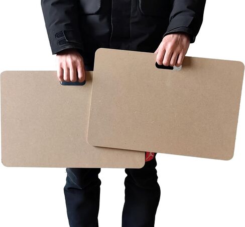 Clay Wedging Board with Built in Handle Portable Wooden Mat Clay Board for Clay Crafts Arts Making,Drafting Art (22 x 22 Inch, 2 PCS) in Saudi Arabia