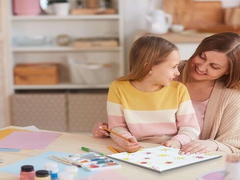 6 عبوات من لوحات قماشية فنية مقاس 8 × 10 بوصة مصنوعة من القطن الممدد مقاس 5/8 بوصة للمبتدئين والفنانين للرسم والأكريليك والرسم الزيتي in Kuwait