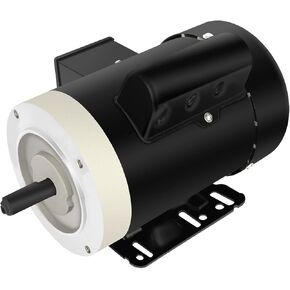 محرك كهربائي 1.5HP محرك أحادي الطور 1750 دورة في الدقيقة 56C 115/230 فولت 5/8 "قطر العمود CW/CCW TEFC IP55 60 هرتز in Kuwait