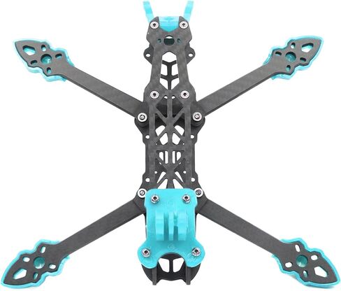 FPV Drone Frame 225mm Racing Freestyle Quad 8.86in Wheelbase Carbon FPV Racing Drone Frame for HD FPV Freestyle RC Drone(Blue) in Saudi Arabia