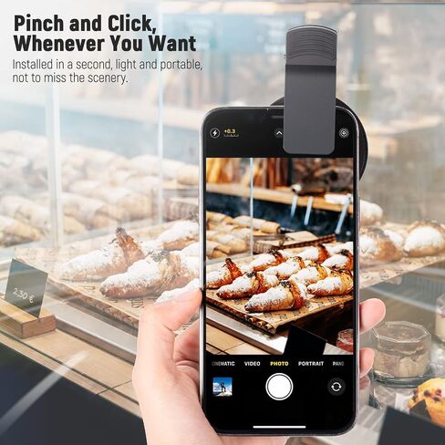 NEewer 67mm 7 Pack ND Filter Set متوافق مع Android Samsung Google Pixel Huawei Xiaomi Clip على CPL + ND32 + Starlight + GND (Red/Orange/Yellow) Camera Lens Associory Kit ، FL-P11. in Saudi Arabia