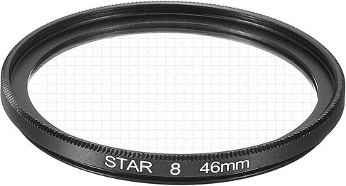 46mm Star Lens Filter, Starburst Lens Filter 8 Points Star Camera Lens Filter for Night Scenery Glassworks in Saudi Arabia