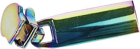 Semetall 10Pcs Rainbow Zipper Pulls,Metal Zipper Sliders for Luggage,Backpacks,Jackets,Purses,Handbags in Kuwait