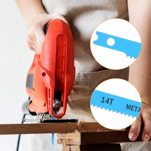 30pcs Jig Saw Blades for Wood, U-Shank Jig Saw Blade Set,Multi-Purpose Jigs Saws Blades,High Carbon Steel Jigs Saws Blade Set for Wood,Metal Plastic Cutting,6T 8T 10T 14T 18T 24T 32T in Saudi Arabia