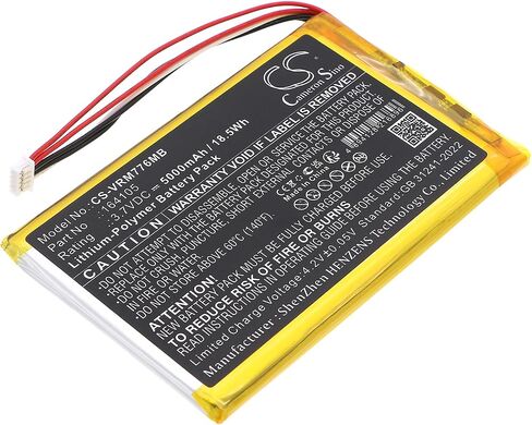 Battery for VTech LF915, LF920, LF930 HD, RM5766HD, RM5854HD, RM7764HDV2, RM7766HD, RM7868 2HD, VC2105, VM901, VM919HD, VM928HD PN:VTech 164105 5000/18.5Wh in Saudi Arabia
