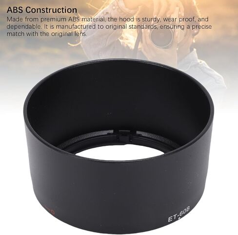 Gugxiom Lens Hood مناسب لـ RF-S 55-210mm F5-7.1 IS ، يستبدل الظل العدسة RF S 55 إلى 210 مم من F5 إلى 7.1 in Saudi Arabia