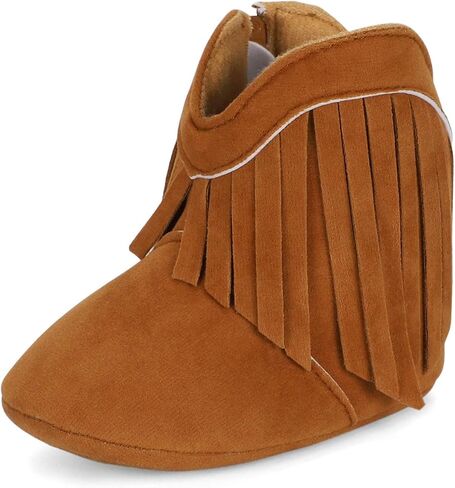ESTAMICO Baby Girls' Cowboy Tassel Boots in Saudi Arabia