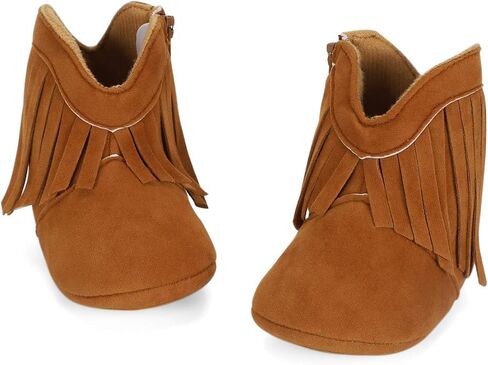 ESTAMICO Baby Girls' Cowboy Tassel Boots in Saudi Arabia