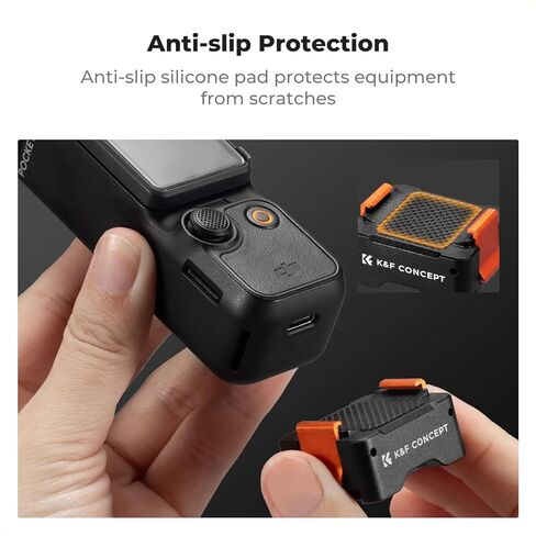 K&F Concept 2Pack Quick Release Adapter Mount for DJI Osmo Pocket 3 ، قم بإنشاء التحرير والسرد ، وترايب جبل مناسب ARCA-SWISS in Kuwait