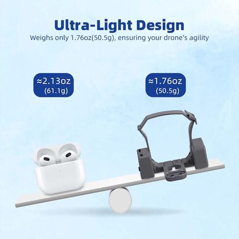 جهاز Airdrop Aerial Thrower Drone Accessories لـ DJI Mavic 3/3 Pro/3 Classic ، نظام إسقاط سريع النافعة للحفلات الزفاف وصيد الأسماك وتوصيل الطعم in Kuwait