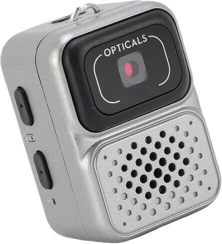 yunir mini keychain camera 1080p ، camcorder tiny retro Digital مع بطاقة 32 جيجابايت ، كاميرا مدونة محمولة 2 ميجابكسل (رمادي) in Saudi Arabia