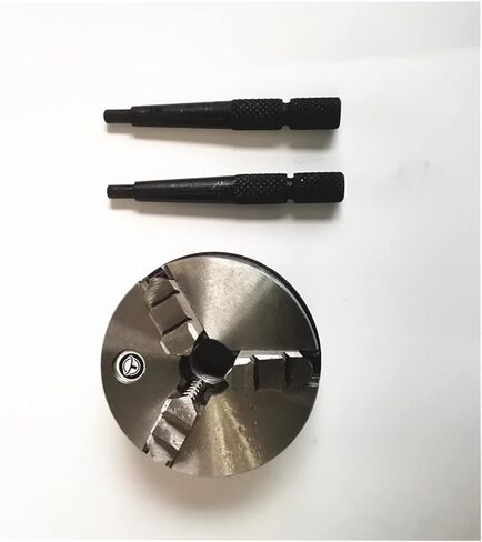 M14x1mmMini Lathe Chuck Chuck Spindle Assembly for K01-65 K02-65 K02-50 K01-63B Drill Chuck(K01-63 Assembly) in Saudi Arabia