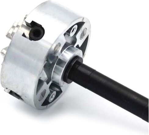 4 Jaw Lathe Chuck Wood Lathe Chuck Wood Turning Clamp Zinc Alloy Silver Milling Drilling Tool Threaded Back for Machine Drill Chuck in Kuwait