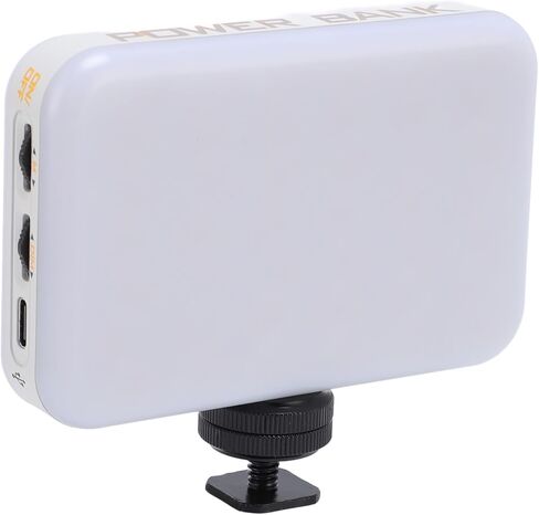 FOCKT RGB ضوء فيديو ، ضوء مغناطيسي محمول في الكاميرا ، 360 درجة ملء ملء الضوء 2500-9000K مع بطارية 4000mAh لمؤتمر فيديو التصوير الفوتوغرافي in Kuwait