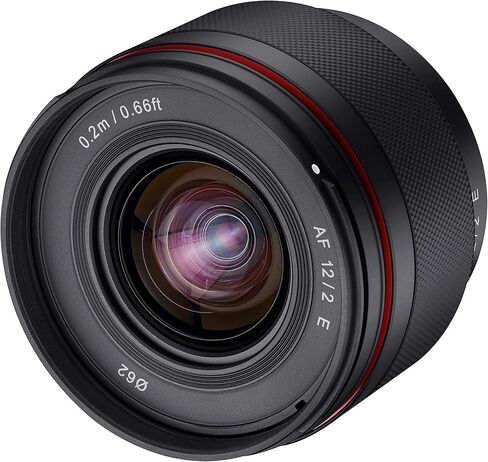 Rokinon 12mm F2.0 AF Ultra Wide Angle Auto Focus Lens for Sony E Mount (IO12AF-E) (Renewed) in Saudi Arabia