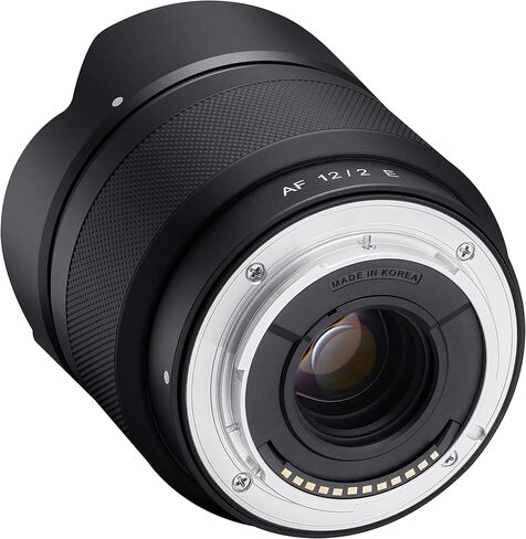 Rokinon 12mm F2.0 AF Ultra Wide Angle Auto Focus Lens for Sony E Mount (IO12AF-E) (Renewed) in Saudi Arabia
