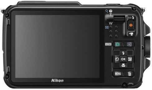 Nikon Coolpix AW110 Wi-Fi والكاميرا الرقمية المقاومة للماء مع GPS (Silver) in Saudi Arabia