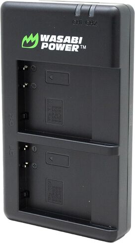 Wasabi Power Micro USB Charger Dual Battery for Panasonic DMW-BCJ13 in Saudi Arabia