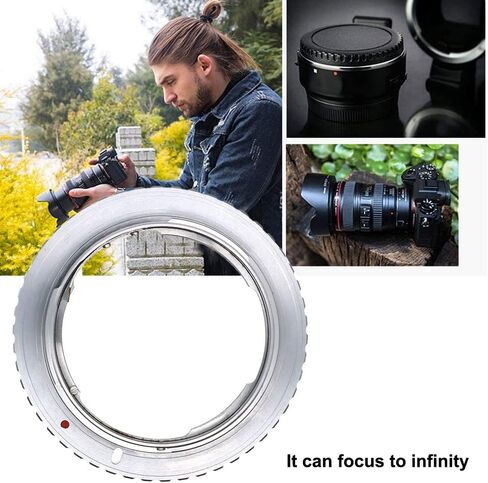 PB-EOS Lens Adapter Ring for Praktica PB P B Lens for Canon EOS EF Mount Camera Metal Dual Purpose Adapter Ring Manual Focus in Saudi Arabia