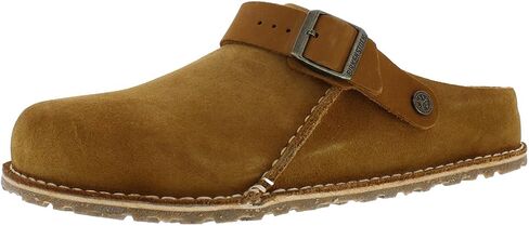 Birkenstock Men's Lutry Premium Sobium Suede Clog in Saudi Arabia