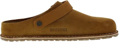 Birkenstock Men's Lutry Premium Sobium Suede Clog in Saudi Arabia