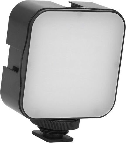 LED Video Light ، 49 LEDS 6500K Camera Light للتصوير الفوتوغرافي والبث المباشر مع الإضاءة الساطعة حتى لإضاءة تسجيلات الفيديو إكسسوارات كاميرا الصور in Kuwait