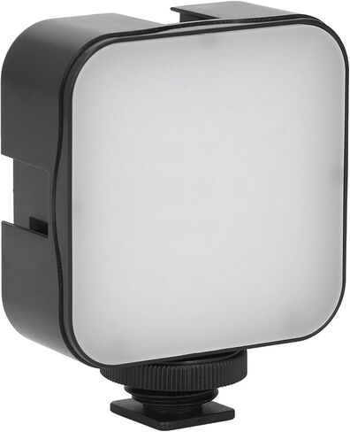 LED Video Light ، 49 LEDS 6500K Camera Light للتصوير الفوتوغرافي والبث المباشر مع الإضاءة الساطعة حتى لإضاءة تسجيلات الفيديو إكسسوارات كاميرا الصور in Kuwait