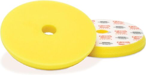 Griot's Garage 3" Perfecting Foam Pads for Car Polishing and Detailing, Buffing Pads for Paint Correction, Polishing, and Waxing, Yellow, Set of 3 in Saudi Arabia