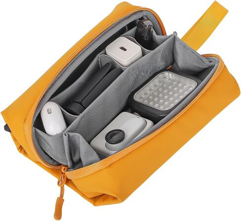 CAPART Shoulder Case Hand Carrying Bag for DJI Osmo Pocket 3 2, Action 5 Pro 4 3, Insta360 X5 X4 X3, GO 3 / 3S ACE PRO, Action Camera Charger Data Cables Cards Electronics Organizer Pouch (Pink) in Saudi Arabia