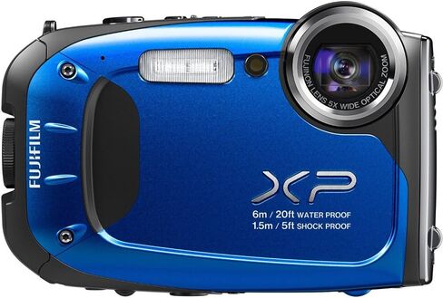 Fujifilm Finepix XP60 16 ميجابكسل الكاميرا الرقمية مع شاشة LCD 2.7 بوصة (أزرق) in Saudi Arabia