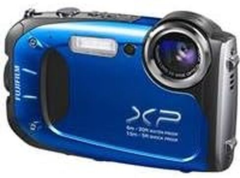 Fujifilm Finepix XP60 16 ميجابكسل الكاميرا الرقمية مع شاشة LCD 2.7 بوصة (أزرق) in Saudi Arabia
