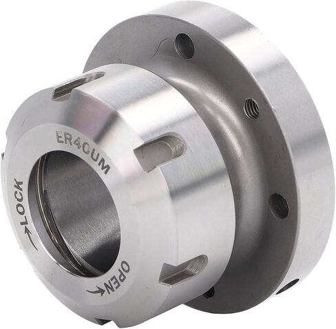 ER40 Clamping Collet حامل الصلب الكربون Chuck ، قطر 80 مم للمخرطة ، آلة الطحن مع نقاش CNC ، قوة التثبيت جيدة ، جودة مضمونة in Saudi Arabia