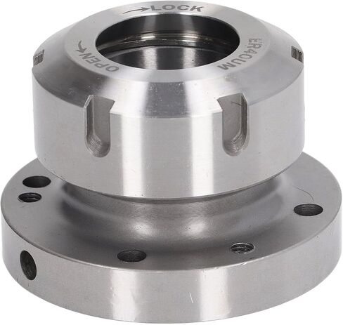 ER40 Clamping Collet حامل الصلب الكربون Chuck ، قطر 80 مم للمخرطة ، آلة الطحن مع نقاش CNC ، قوة التثبيت جيدة ، جودة مضمونة in Saudi Arabia