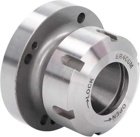 ER40 Clamping Collet حامل الصلب الكربون Chuck ، قطر 80 مم للمخرطة ، آلة الطحن مع نقاش CNC ، قوة التثبيت جيدة ، جودة مضمونة in Saudi Arabia