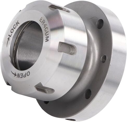ER40 Clamping Collet حامل الصلب الكربون Chuck ، قطر 80 مم للمخرطة ، آلة الطحن مع نقاش CNC ، قوة التثبيت جيدة ، جودة مضمونة in Saudi Arabia