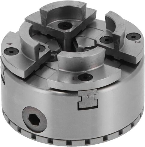 SelfCentering Lathe Chuck Set HeavyDuty Woodworking Tool with Interface of In 8 KP96E 4 In in Saudi Arabia