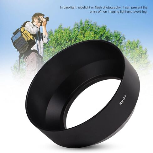 Camera Lens Hood, Metal Lens Hood, Telescope Lens Hood, Suitable for Backlight, Side Light, Or Flash Photography in Saudi Arabia