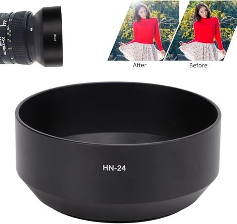 Camera Lens Hood, Metal Lens Hood, Telescope Lens Hood, Suitable for Backlight, Side Light, Or Flash Photography in Saudi Arabia