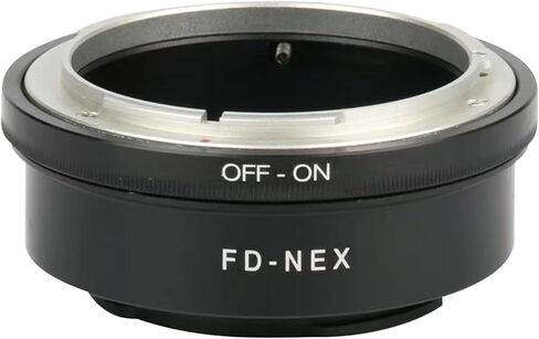 Lens Mount Adapter for Canon FD Lens for NEX E-Mount NEX5T NEX3N NEX3C NEX7, Camera Aluminum Alloy Adapter Lens Accessory Part in Kuwait