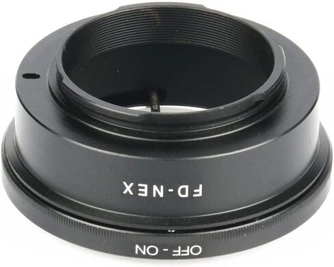 Lens Mount Adapter for Canon FD Lens for NEX E-Mount NEX5T NEX3N NEX3C NEX7, Camera Aluminum Alloy Adapter Lens Accessory Part in Kuwait