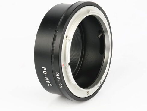 Lens Mount Adapter for Canon FD Lens for NEX E-Mount NEX5T NEX3N NEX3C NEX7, Camera Aluminum Alloy Adapter Lens Accessory Part in Kuwait