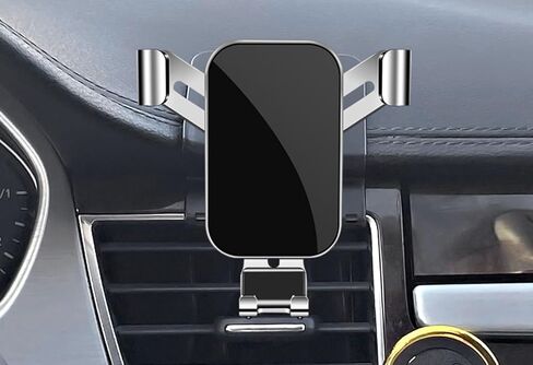 حامل هاتف السيارة لـ Audi A8L 2011-2017 ، حامل قابل للتعديل بزاوية 360 درجة ، قبضة آمنة ، وسهلة الاستخدام ، وخالية من اليدين للقيادة الآمنة ، والتصميم اليومي المتين ، والأسود in Kuwait