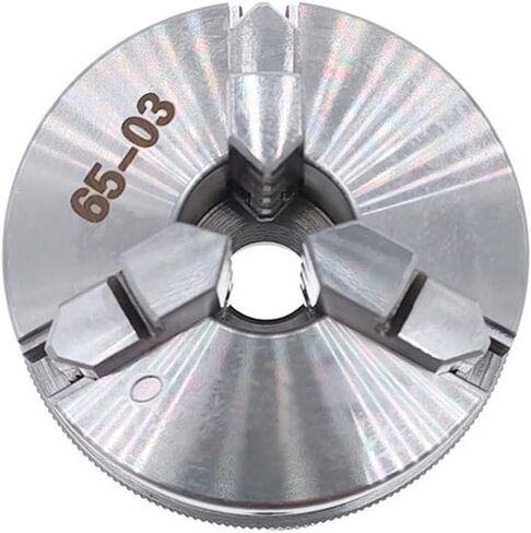 3 JAWS MANUAL مخرطة Chuck 65mm دقة عالية CNC مخرطة الخشب تشاك M14 أدوات آلية آلة العمل المعدنية تشاك in Kuwait