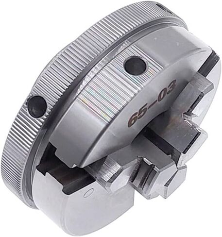 3 JAWS MANUAL مخرطة Chuck 65mm دقة عالية CNC مخرطة الخشب تشاك M14 أدوات آلية آلة العمل المعدنية تشاك in Kuwait