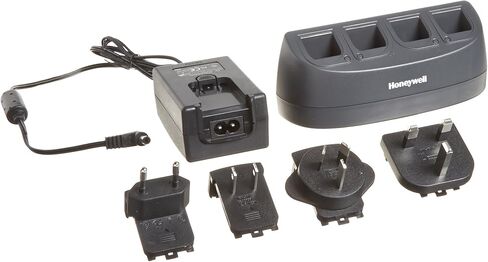 Honeywell MB4-BAT- SCN01NAW0 4-Bay-Bay Wall-Mount Charger للاستخدام مع بطاريات ليثيوم أيون من Honeywell Voyager 1202G و Xenon 1902 و 3820 و 3820i و 4820 و 4820i ماسحات التصوير in Saudi Arabia