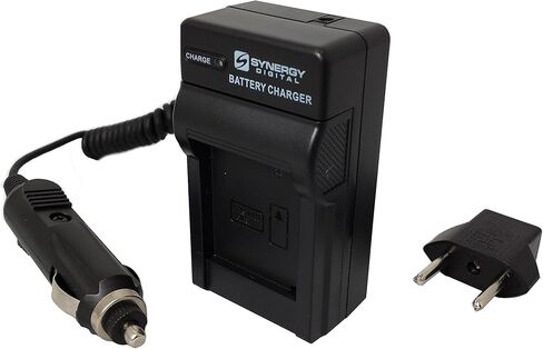 Olympus Stylus 600 Digital Camera Battery Charger (110/220V مع محولات السيارات والاتحاد الأوروبي)-شاحن بديل لبطاريات Olympus LI-10B و LI-12B in Saudi Arabia